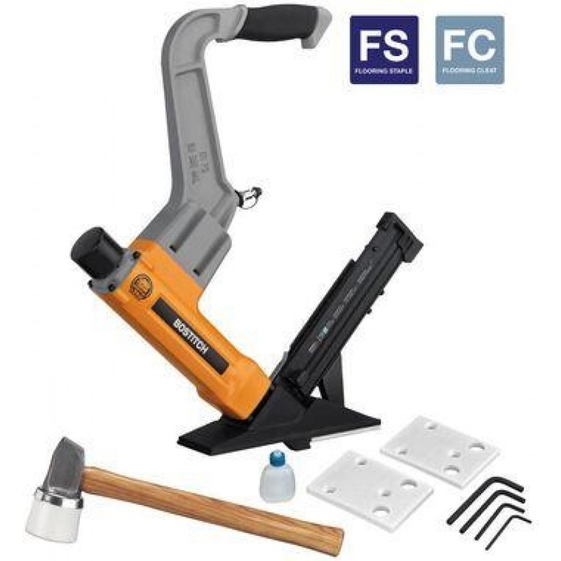 Bostitch Staples Flooring Pneumatic Nailer