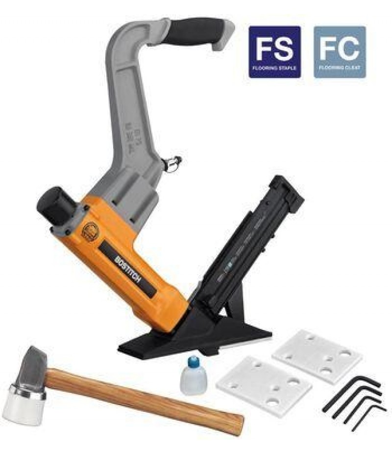 Bostitch Staples Flooring Pneumatic Nailer