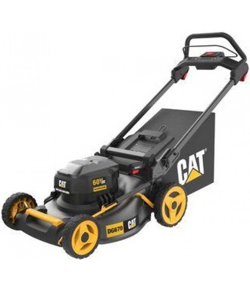 CAT DG671 60V 21in Self-Propelled Brushless Lawn Mower Kit