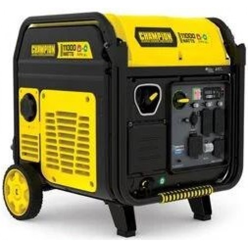 Champion Power Equipment 11000 Watt Electric Dual Fuel Home Backup Portable Inverter Generator with Quiet Technology and CO Shield