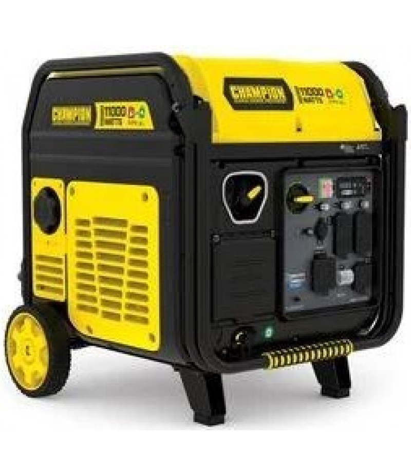 Champion Power Equipment 11000 Watt Electric Dual Fuel Home Backup Portable Inverter Generator with Quiet Technology and CO Shield