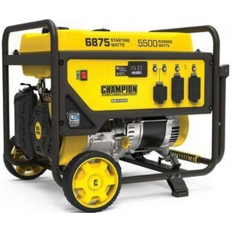 Champion Power Equipment 5500-Watt Portable Generator with CO Shield