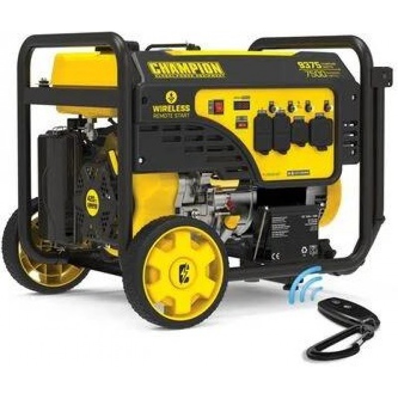 Champion Power Equipment 7500-Watt Portable Generator with Wireless Remote Start