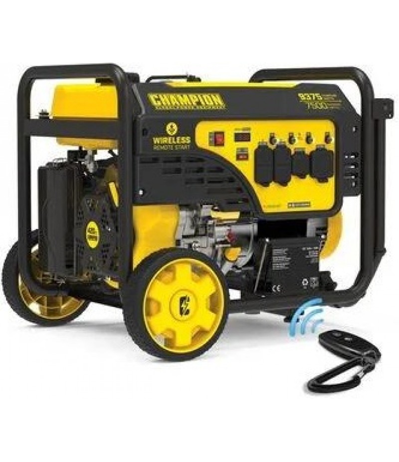 Champion Power Equipment 7500-Watt Portable Generator with Wireless Remote Start