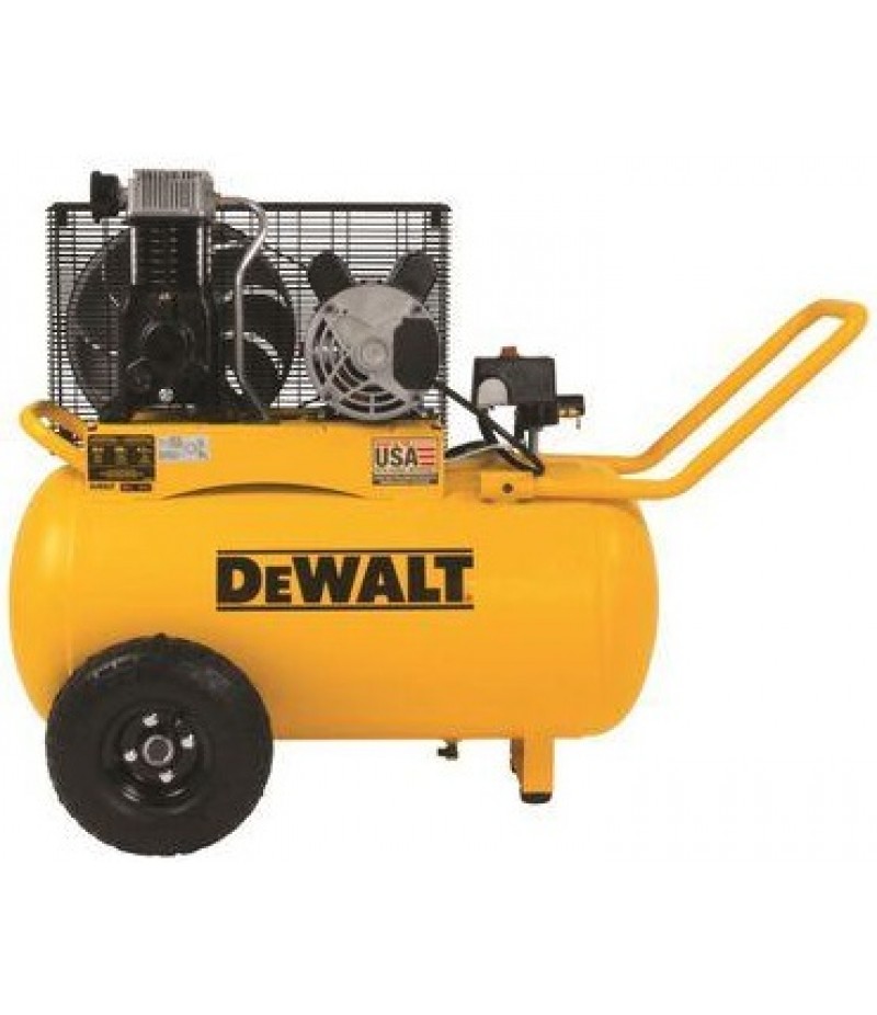 DEWALT Air Compressor Portable Horizontal Electric 20 Gallon 200 PSI