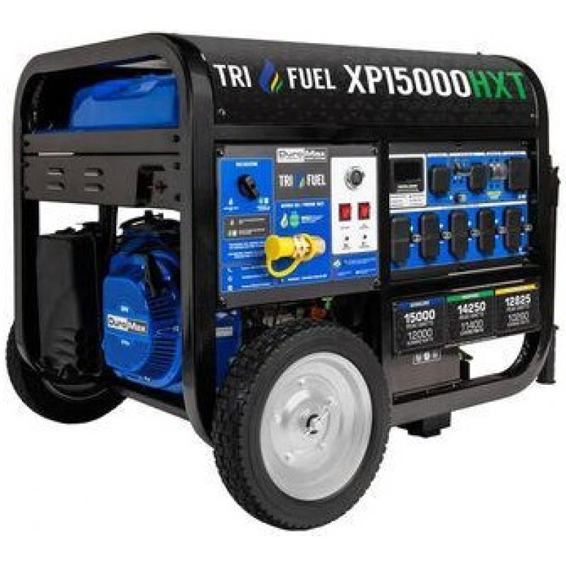 Duromax 15000-Watt Tri Fuel Hybrid Portable Generator