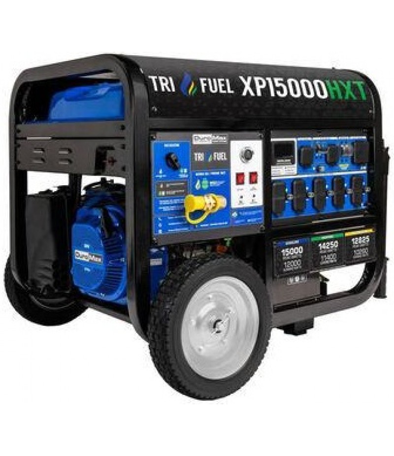 Duromax 15000-Watt Tri Fuel Hybrid Portable Generator