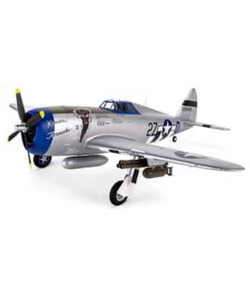 E-flite P-47 Razorback PNP Electric Airplane (1.2m)