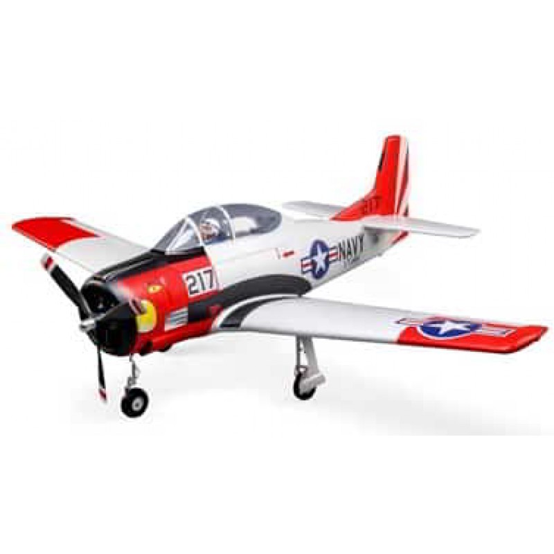 E-flite T-28 Trojan 1.2m Plug-N-Play Electric Airplane w/Smart ESC