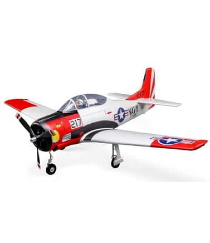 E-flite T-28 Trojan 1.2m Plug-N-Play Electric Airplane w/Smart ESC