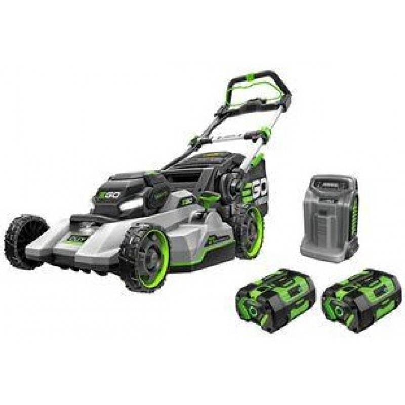 EGO 21 Inch Select Cut Self-Propelled Mower with Touch Drive & 6Ah Battery 2pk