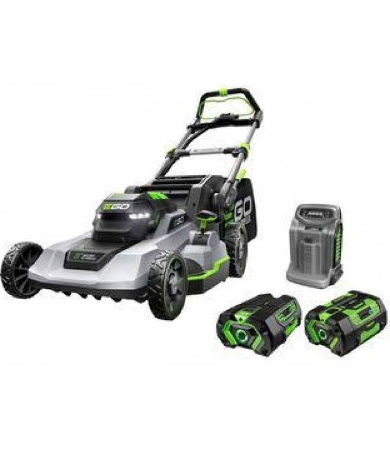 EGO 21 Inch Self-Propelled Mower Touch Drive with Charger, 4.0Ah & 6.0Ah Batteries