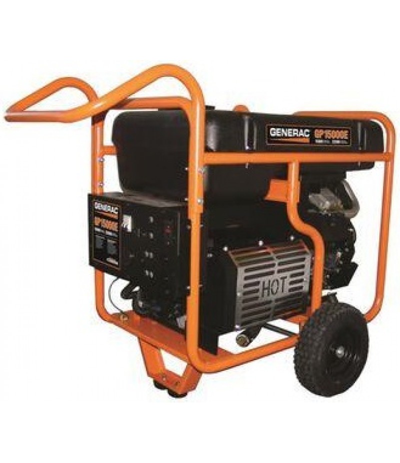 Generac GP 15000-Running-Watt Portable Generator with Engine