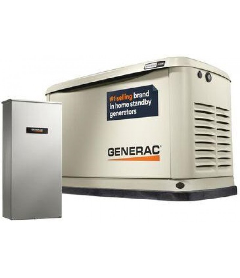 Generac Guardian 24kW Home Standby Generator with RXSW200A3 Transfer Switch