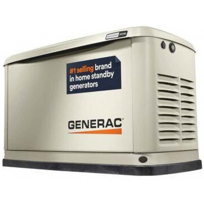 Generac Guardian Series 20/17 kW Air-Cooled Standby Generator, Aluminum Enclosure