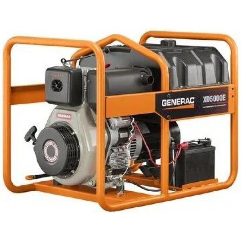 Generac Xd 5000-Running-Watt Portable Generator with Engine