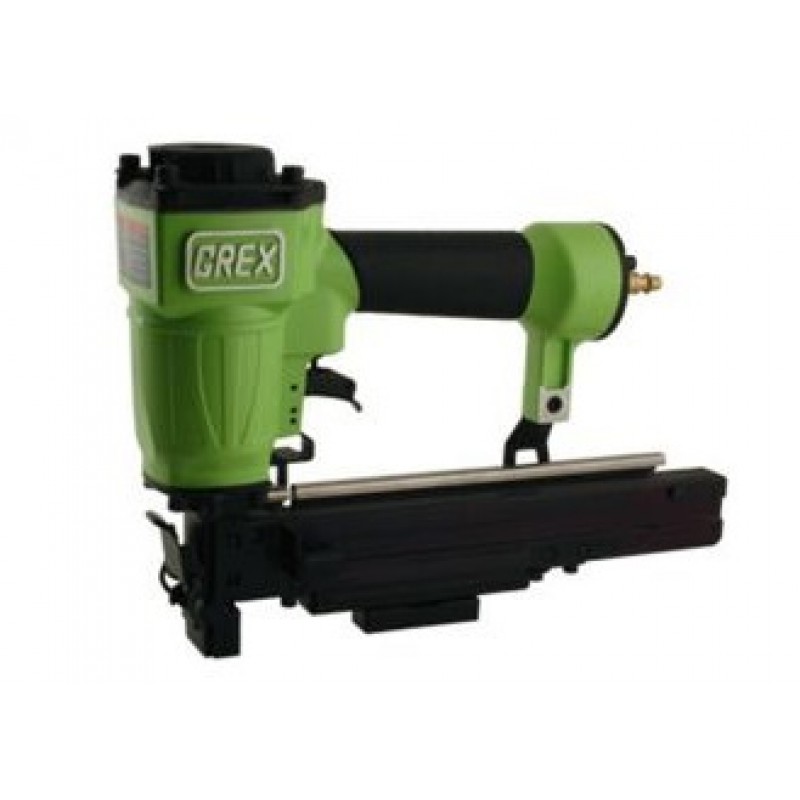 Grex Power Tools Stapler 16 Gauge 1in Crown for Long Staples