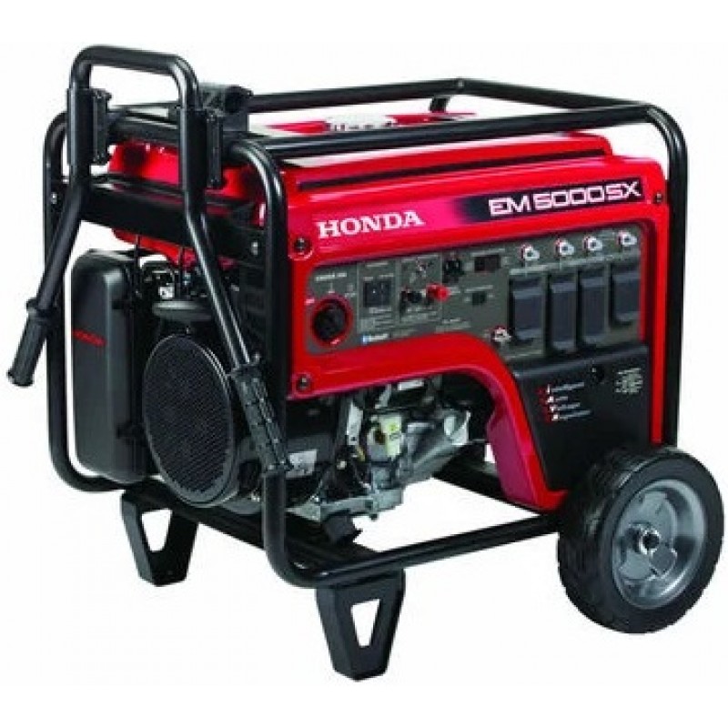 Honda Generator Gas Portable 389cc 5000W with CO Minder