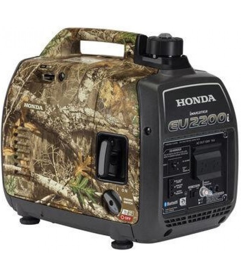 Honda Inverter Generator Gas Camo 121cc 2200W with CO Minder