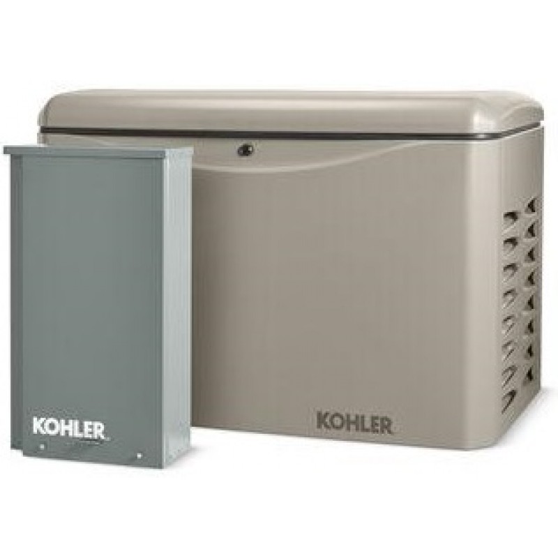 Kohler Power 14kW Home Standby Generator with 200-AMP Automatic Transfer Switch & Load Shed