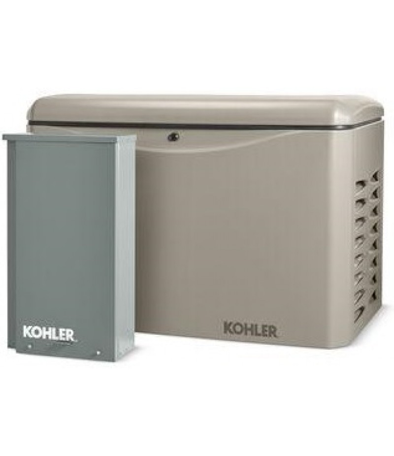 Kohler Power 14kW Home Standby Generator with 200-AMP Automatic Transfer Switch & Load Shed