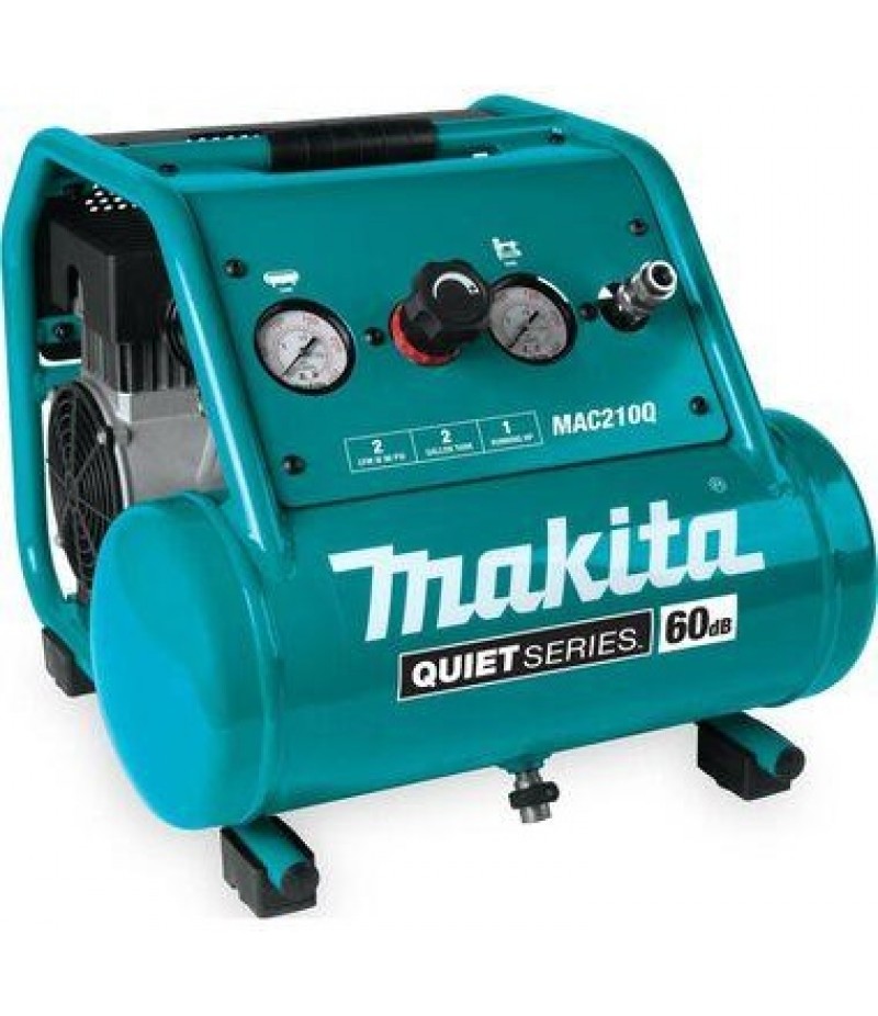 Makita Quiet Series Air Compressor 1 HP 2 Gallon Oil Free Electric