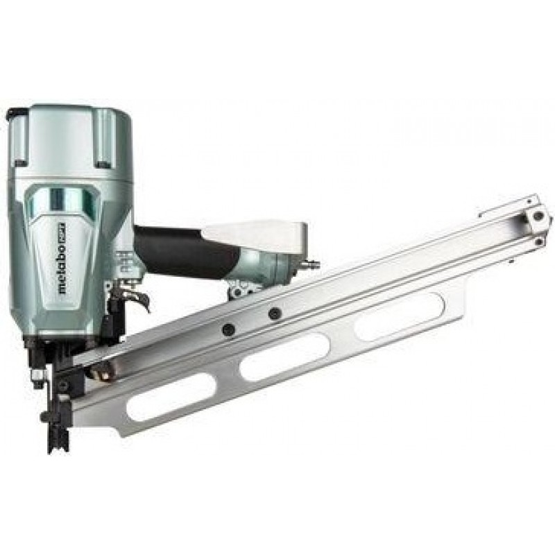 Metabo HPT 3 1/4in 21 Degree Pneumatic Framing Nailer with Depth Adjustment & Aluminum Magazine