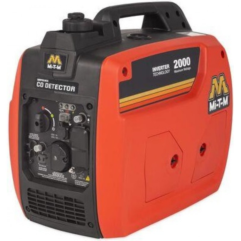 Mi T M 2000 Watt Inverter Generator with CO Detector