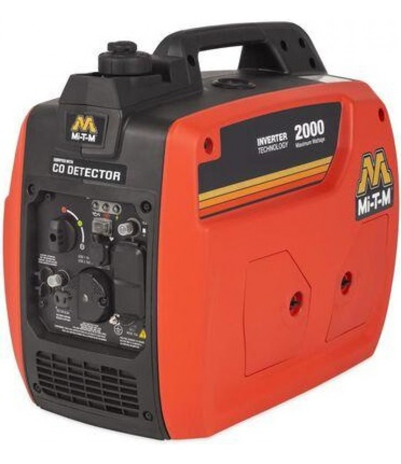 Mi T M 2000 Watt Inverter Generator with CO Detector