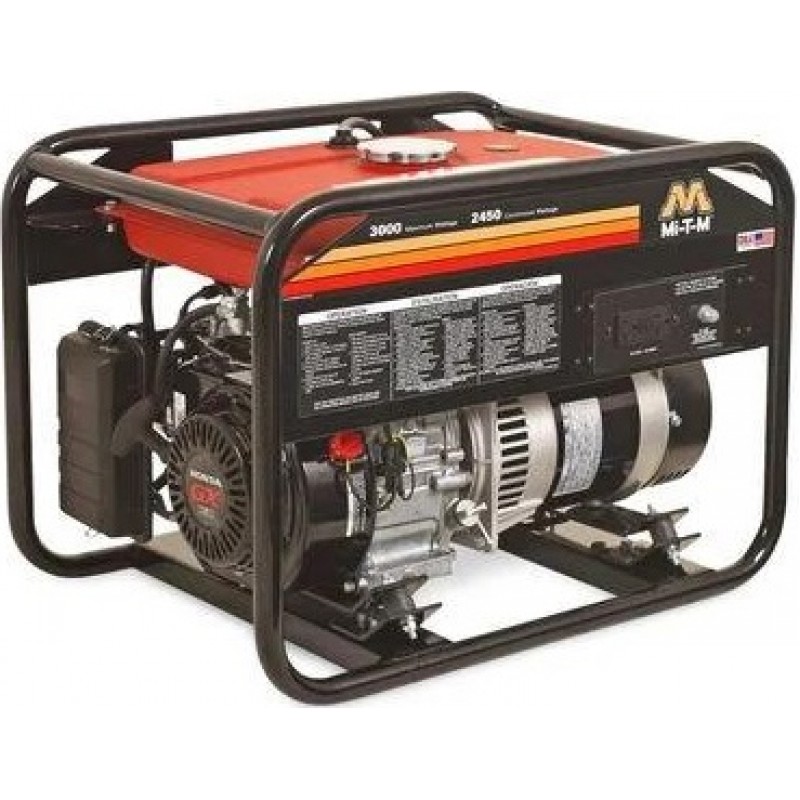 Mi T M 3000 watt Gas Generator with Honda Engine