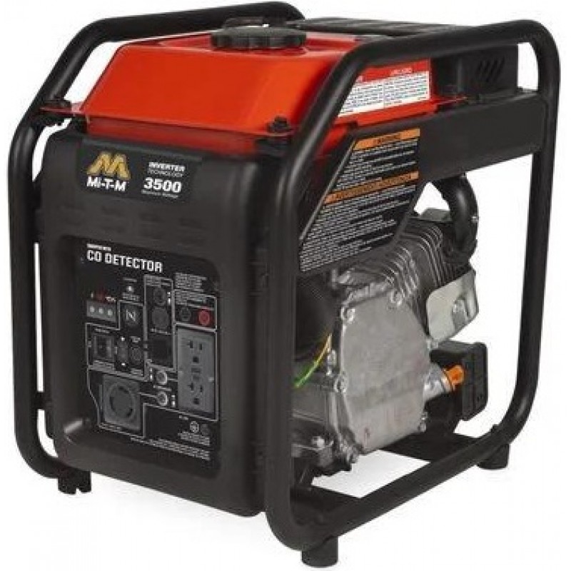 Mi T M 3500 Watt Inverter Generator with CO Detector