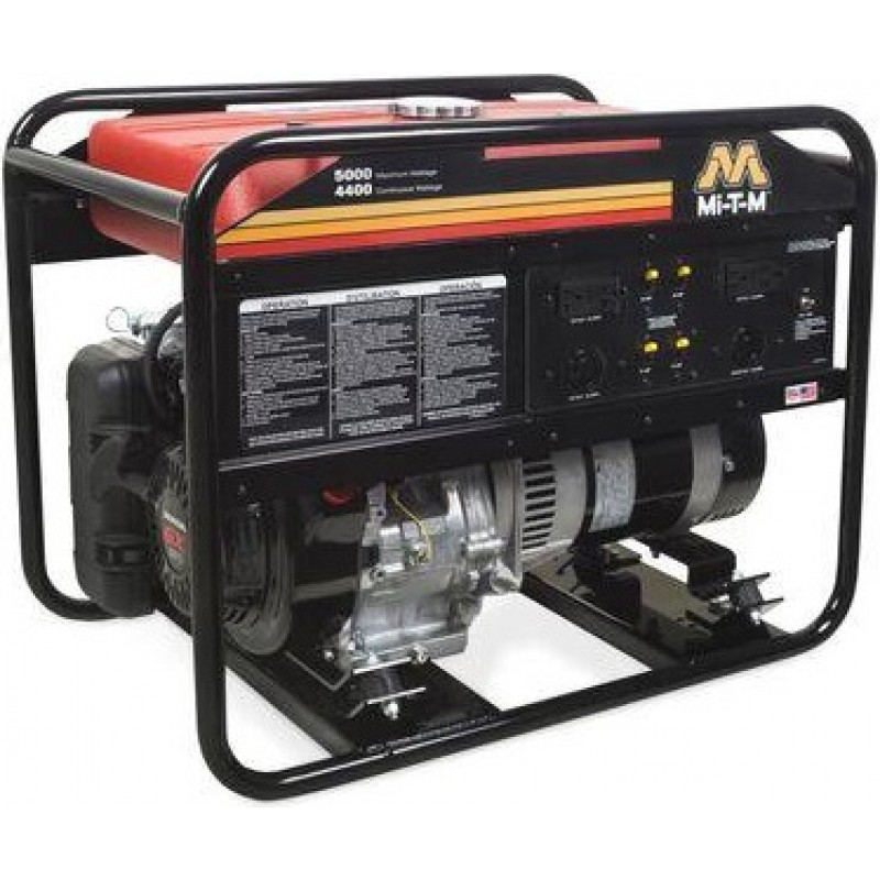 Mi T M 5000 watt Gas Generator with Honda Engine