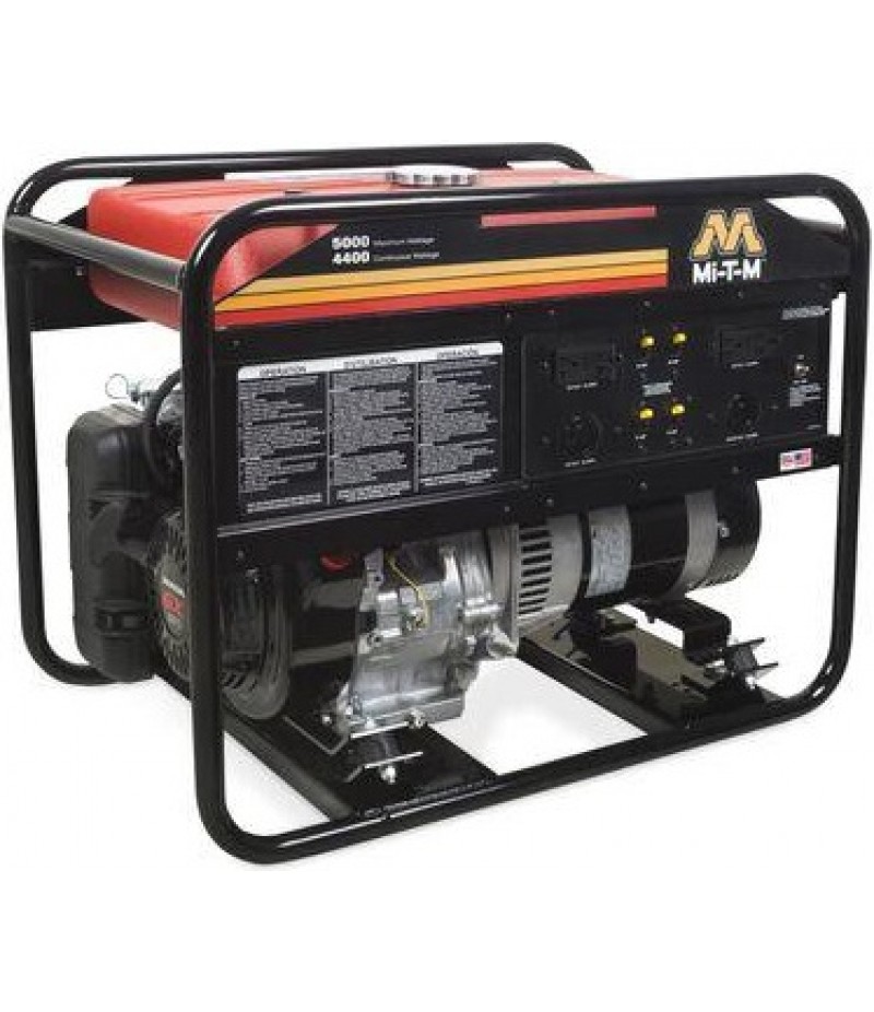 Mi T M 5000 watt Gas Generator with Honda Engine