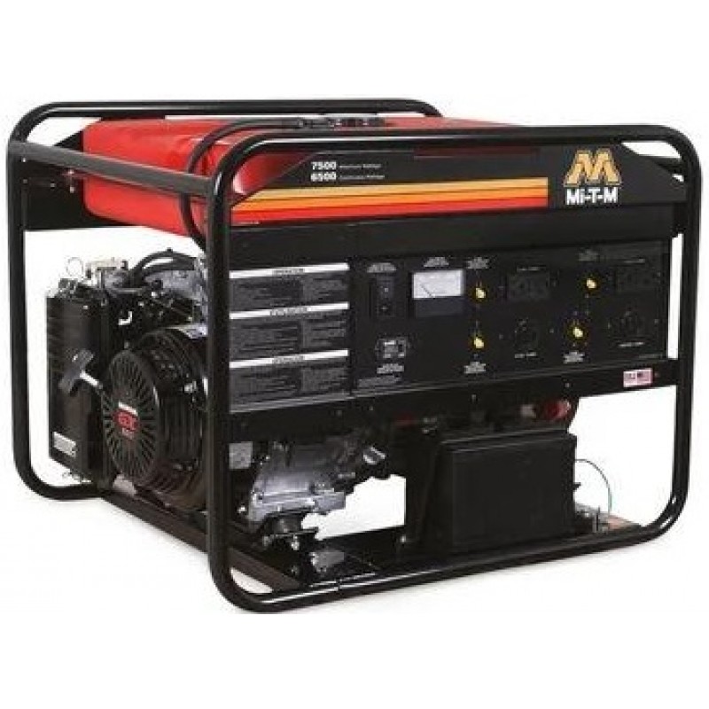 Mi T M 7500 watt Gas Generator with Electric Start Honda Engine