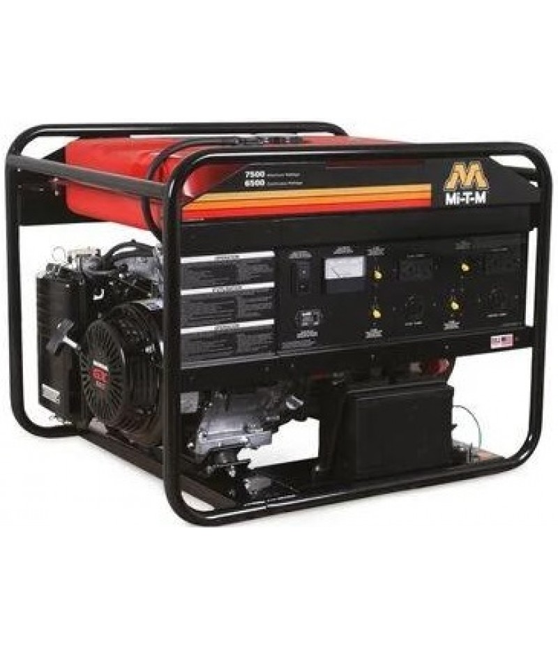 Mi T M 7500 watt Gas Generator with Electric Start Honda Engine