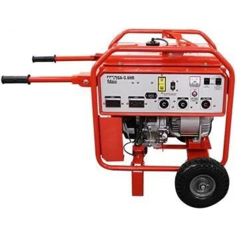 Multiquip 3600 W Generator with Honda GX240 Engine with Wheel Kit