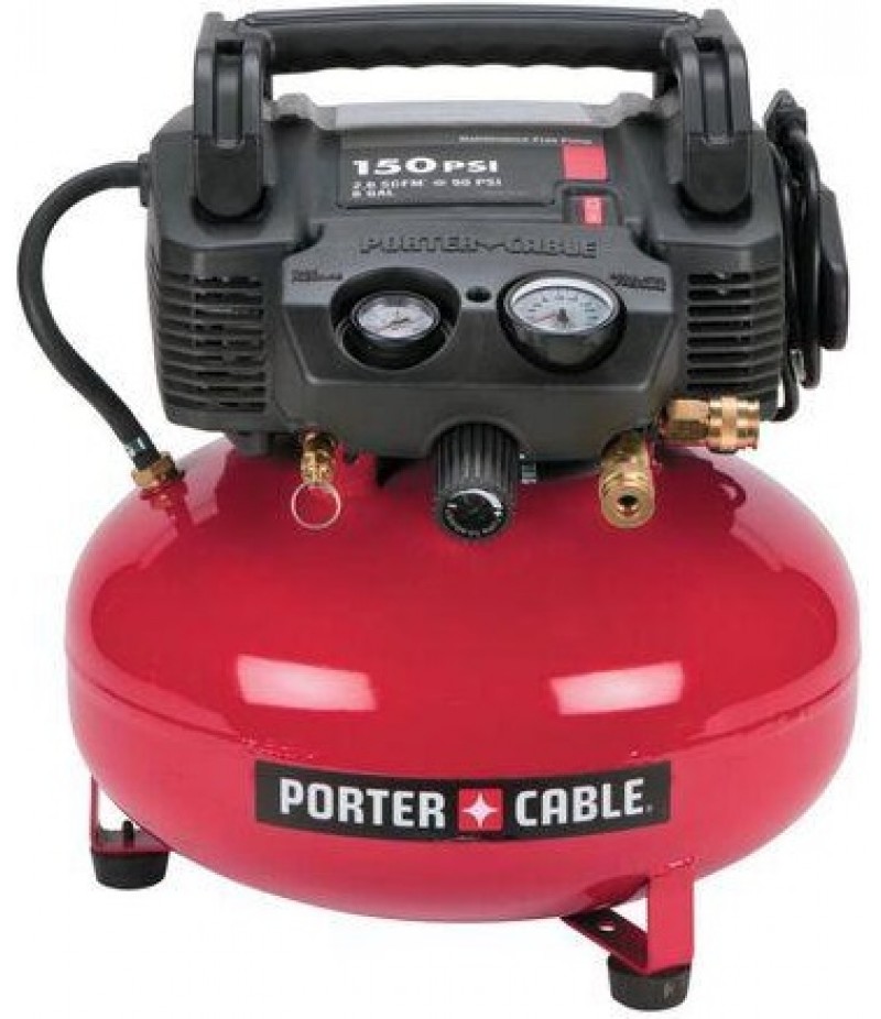 Porter Cable 150 PSI Oil-Free Pancake Compressor