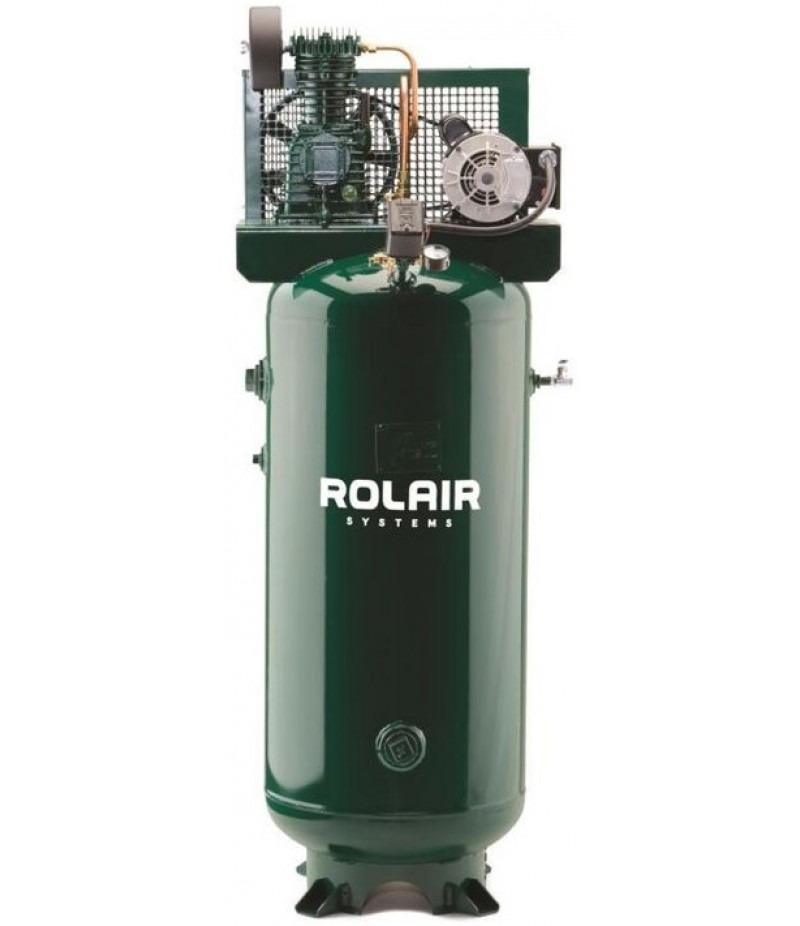 Rolair 1.5 HP (110V 1-Ph) 6.9 CFM@100PSI Vertical 30 Gall Compressor