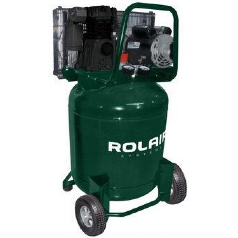 Rolair 29 Gallon 2HP 6.2 CFM Electric Wheeled Portable Air Compressor