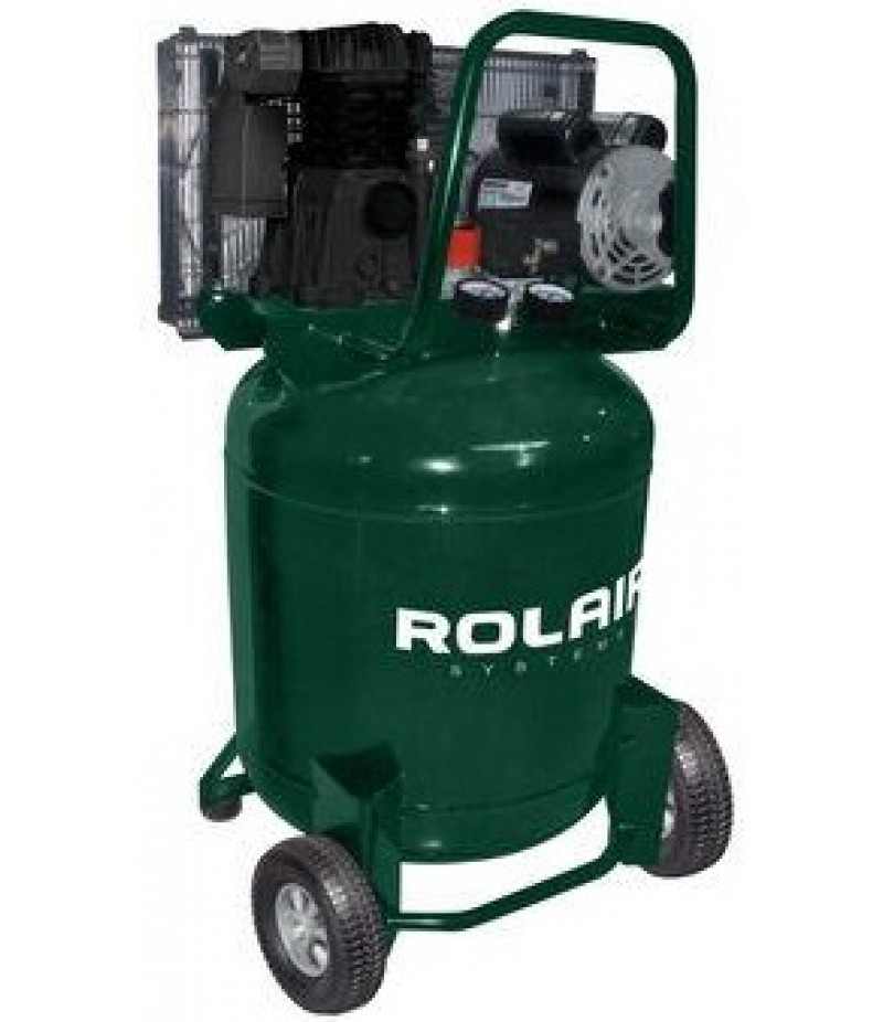 Rolair 29 Gallon 2HP 6.2 CFM Electric Wheeled Portable Air Compressor