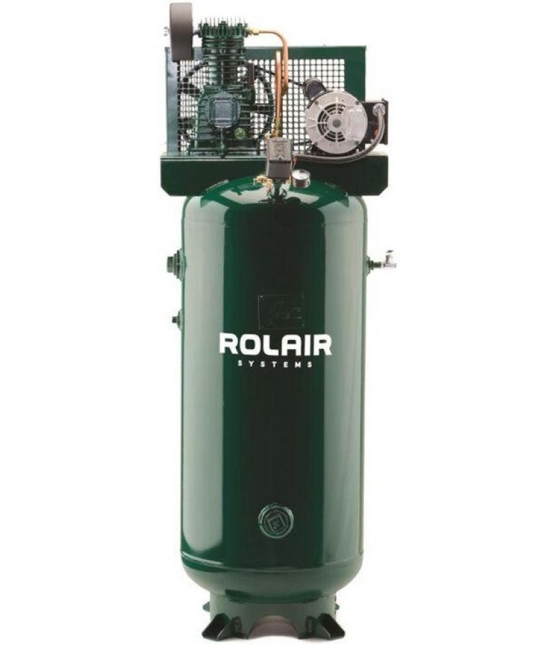 Rolair 3HP 30Gal Air Compressor 230V 1Ph