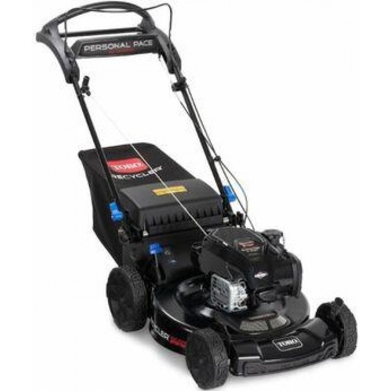 Toro 22 Inch (56 cm) Recycler Max Gas Lawn Mower with Personal Pace & SmartStow