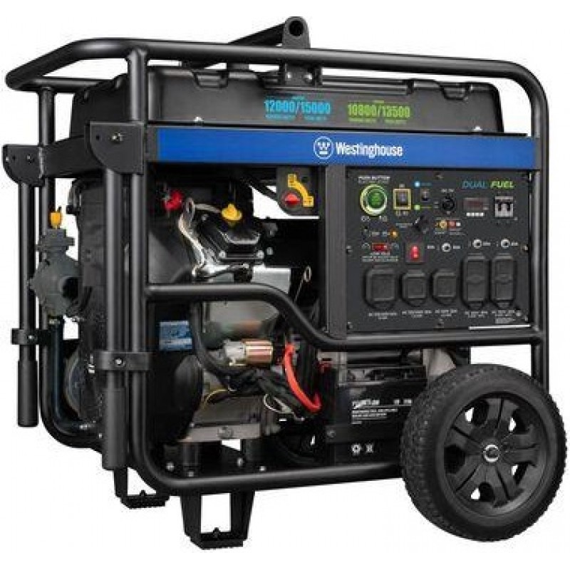 Westinghouse Outdoor Power Dual Fuel Portable Generator with CO Sensor