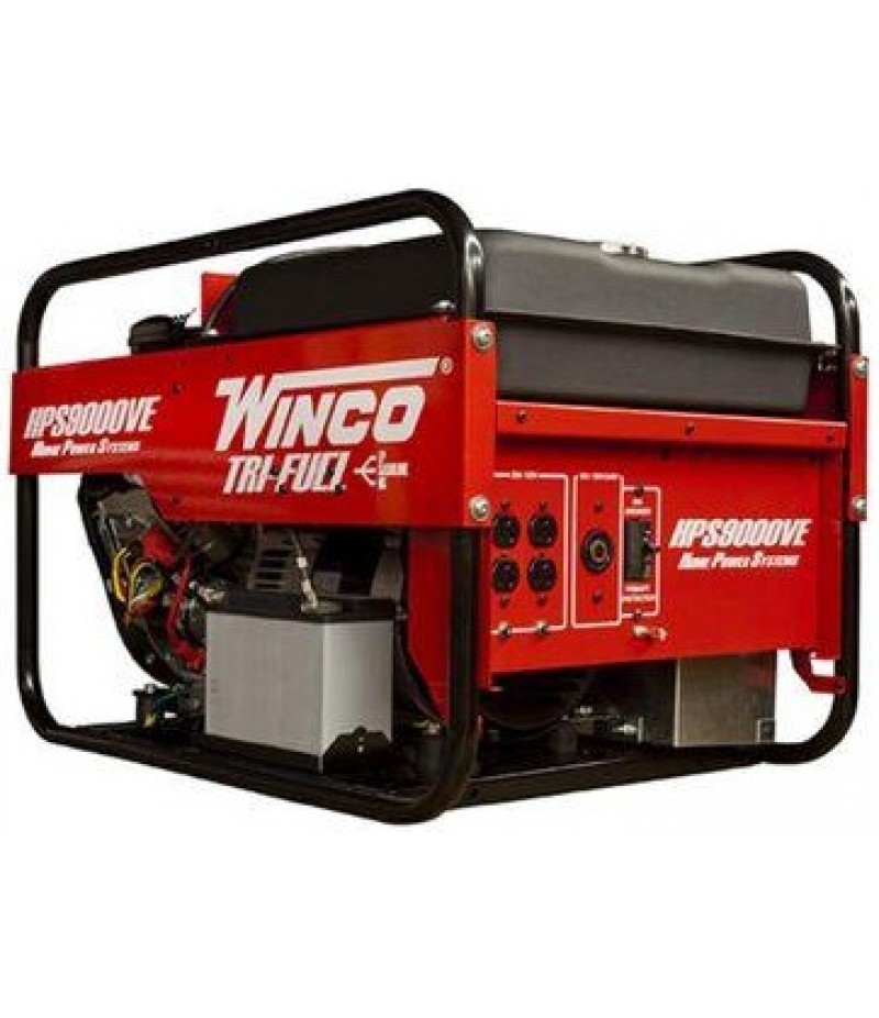 Winco 9000Watt Tri-Fuel Portable Generator (49 State)