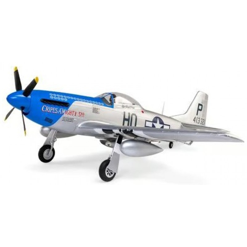 E-flite P-51D Mustang "Cripes A'Mighty 3rd" Bind-N-Fly Basic Electric Airplane w/Smart ESC, AS3X & SAFE (1200mm)