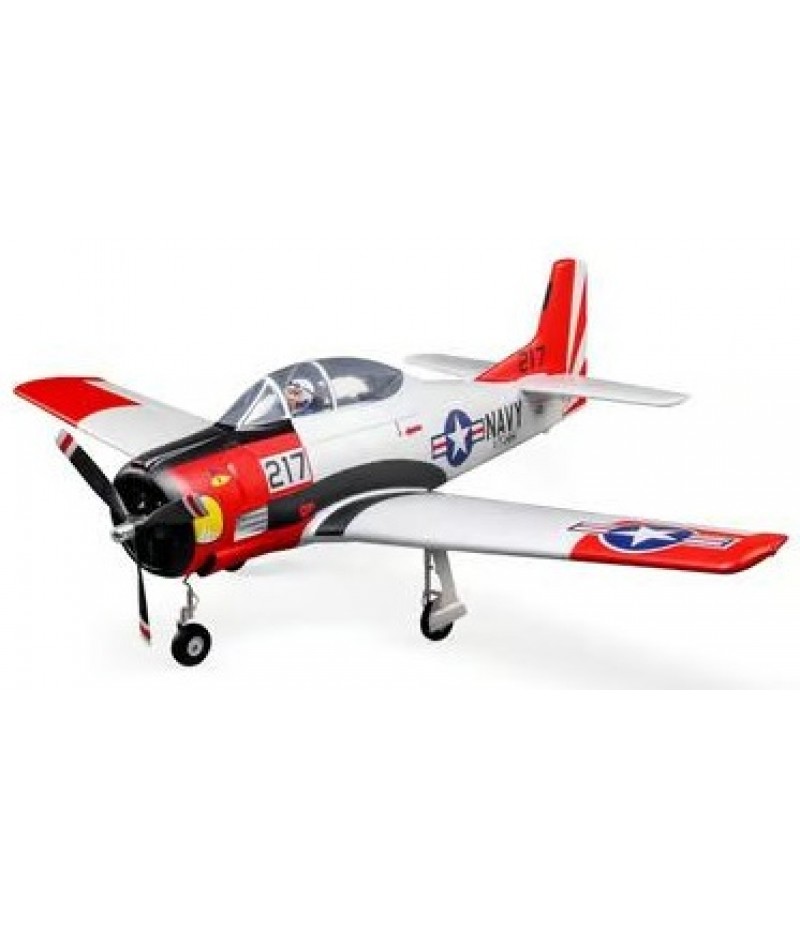 E-flite T-28 Trojan 1.2m Bind-N-Fly Basic Electric Airplane w/Smart ESC, AS3X & SAFE