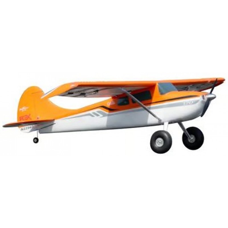 Flex Innovations Cessna 170 G2 60E Super PNP Electric Airplane (Night Orange)