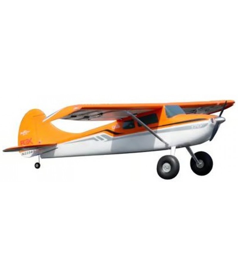 Flex Innovations Cessna 170 G2 60E Super PNP Electric Airplane (Night Orange)