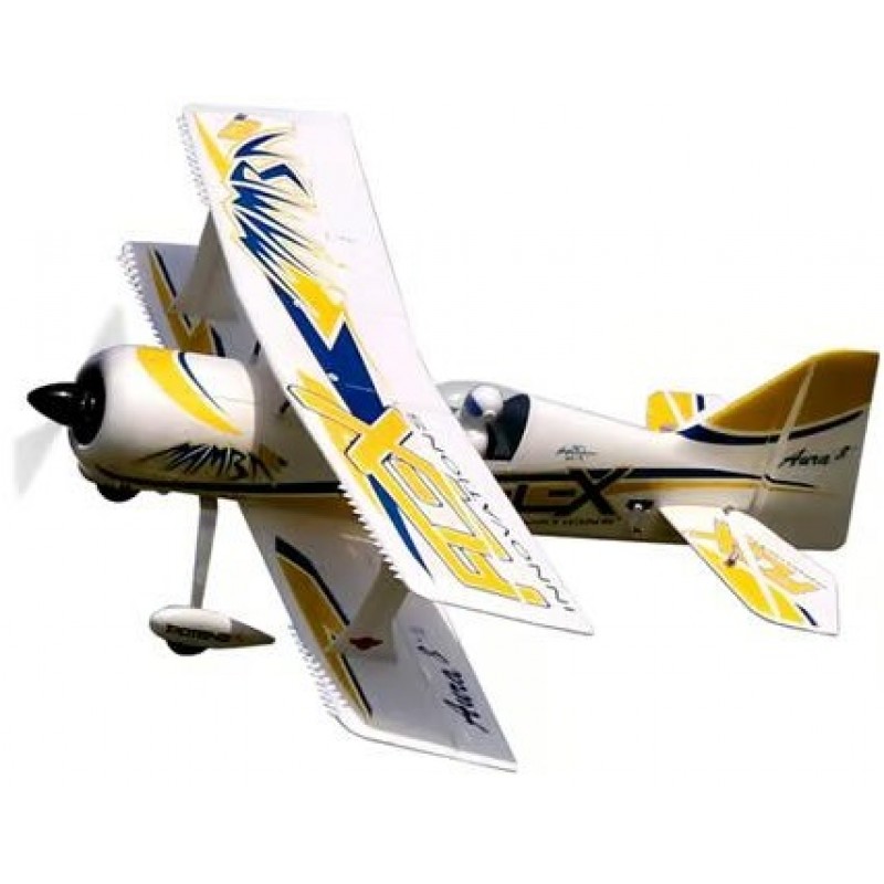 Flex Innovations Mamba 60E+ Super PNP Electric Airplane (Night Yellow) (1353mm)