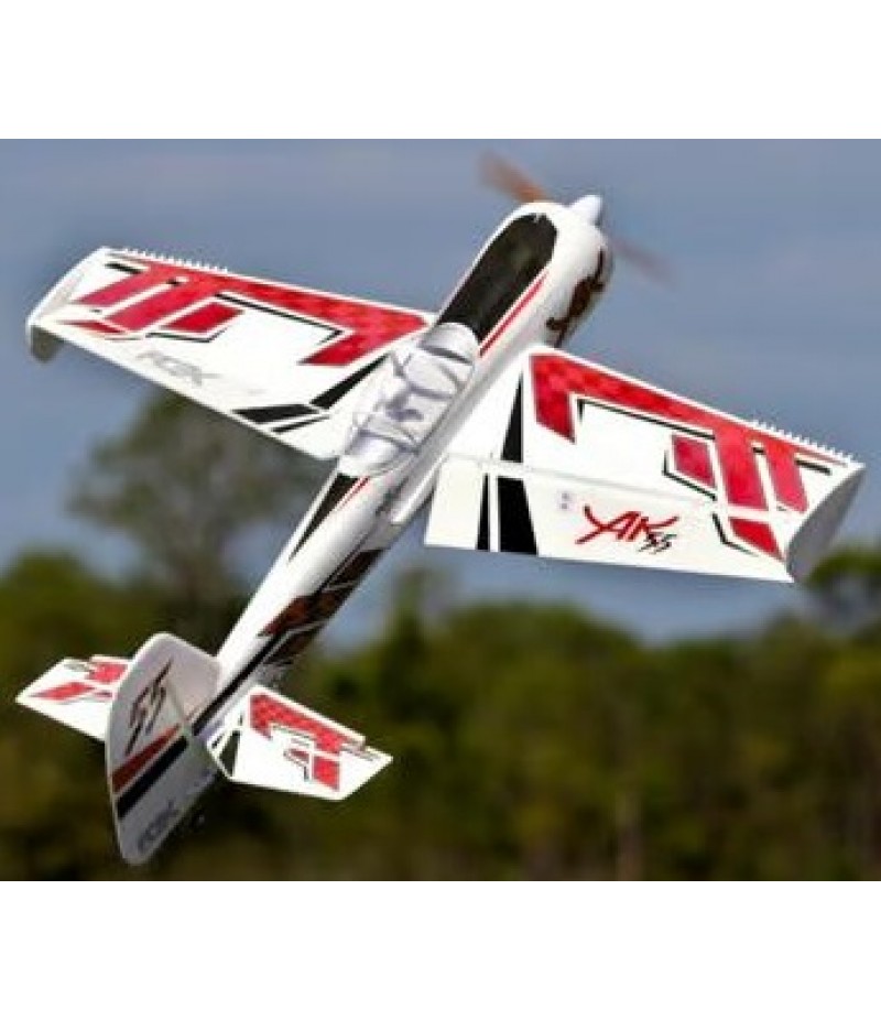 Flex Innovations QQ Yak 55 10E Super PNP Electric Airplane (Red) (1196mm)